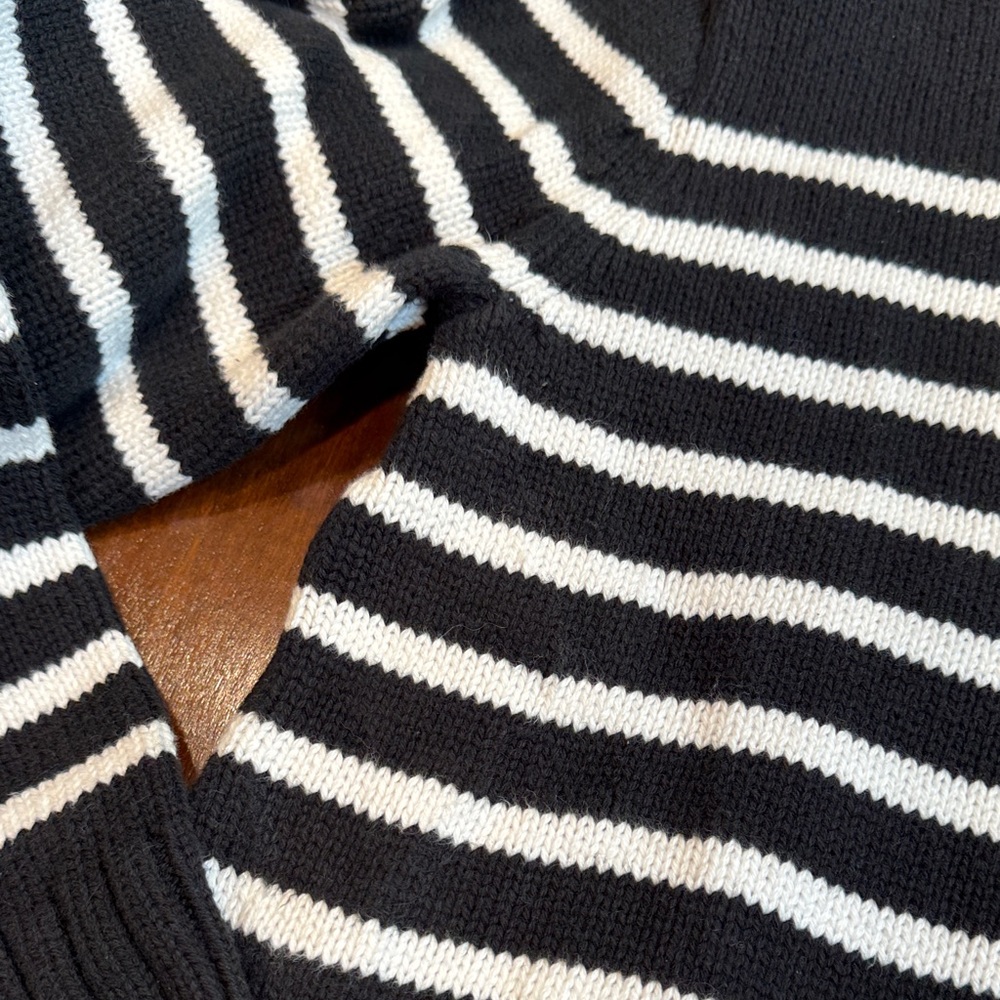 J. Crew Striped Cotton Sweater - Picture 5 of 8
